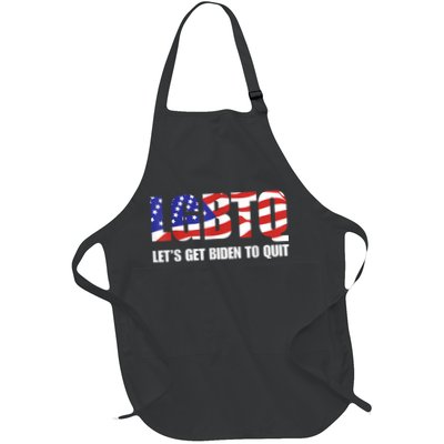 Funny LGBTQ Anti Biden Lets Get Biden To Quite Apron