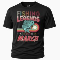 Fishing Legends Are Born In March Performance Shirt