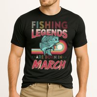 Fishing Legends Are Born In March Performance Shirt