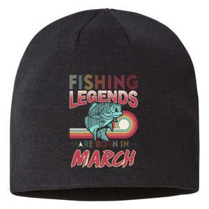 Fishing Legends Are Born In March Sustainable Beanie