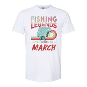 Fishing Legends Are Born In March Softstyle CVC T-Shirt