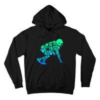 Football Lineman American Football Tall Hoodie