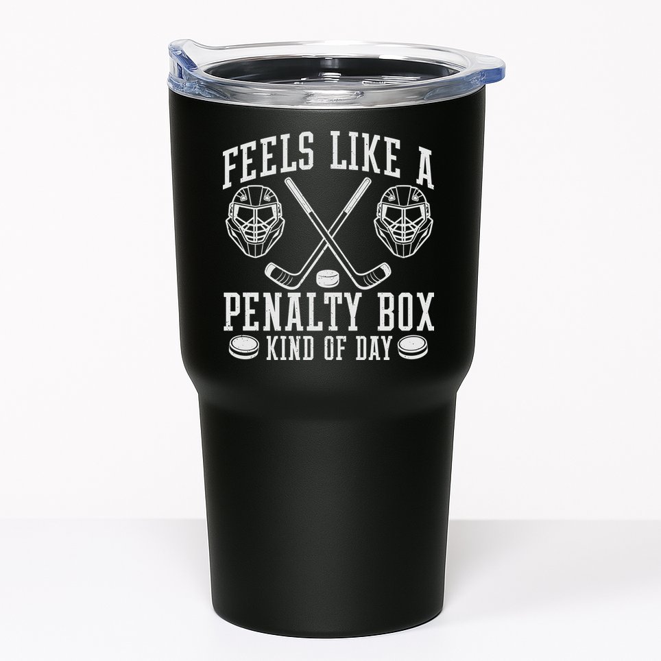 Feels Like A Penalty Box Kind Of Day Tumbler