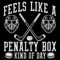Feels Like A Penalty Box Kind Of Day Youth Performance Sprint T-Shirt