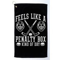 Feels Like A Penalty Box Kind Of Day Golf Towel