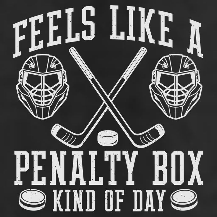 Feels Like A Penalty Box Kind Of Day Golf Towel