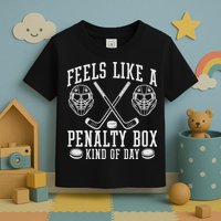 Feels Like A Penalty Box Kind Of Day Toddler T-Shirt