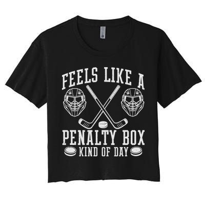 Feels Like A Penalty Box Kind Of Day Crop Top