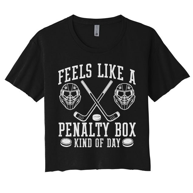 Feels Like A Penalty Box Kind Of Day Crop Top