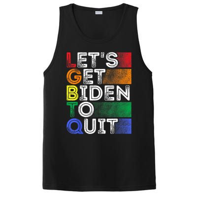 Funny LGBTQ Anti Biden Lets Get Biden To Quite PosiCharge Competitor Tank