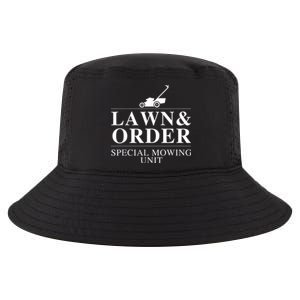 Funny Lawn And Order Special Mowing Unit Gift Cool Comfort Performance Bucket Hat