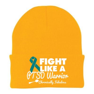 Fight Like A Ptsd Warrior Gift Knit Cap Winter Beanie