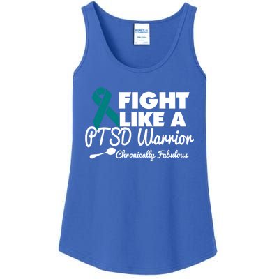 Fight Like A Ptsd Warrior Gift Ladies Essential Tank