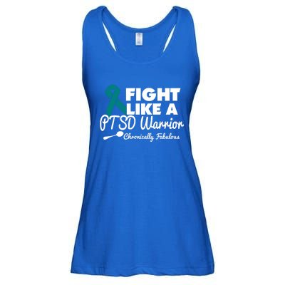 Fight Like A Ptsd Warrior Gift Ladies Essential Flowy Tank