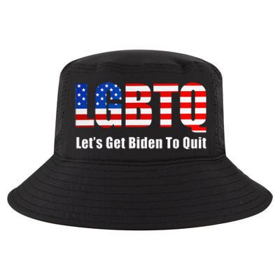 Funny Lgbtq Anti Biden LetS Get Biden To Quite Cool Comfort Performance Bucket Hat