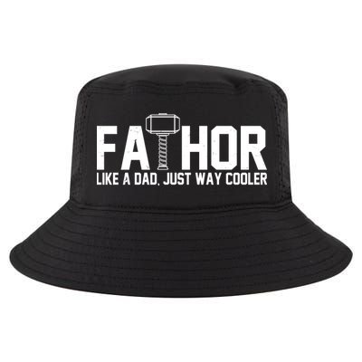 Fathor Like A Dad Just Way Cooler Father's Day Cool Comfort Performance Bucket Hat