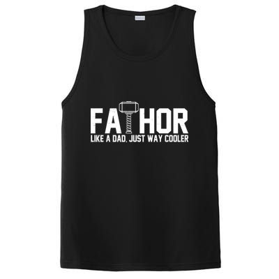 Fathor Like A Dad Just Way Cooler Father's Day PosiCharge Competitor Tank
