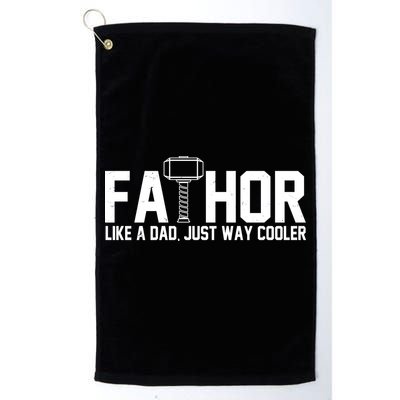 Fathor Like A Dad Just Way Cooler Father's Day Golf Towel
