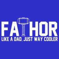Fathor Like A Dad Just Way Cooler Father's Day Button