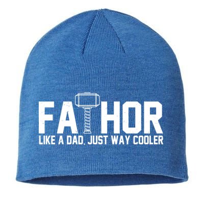 Fathor Like A Dad Just Way Cooler Father's Day Sustainable Beanie