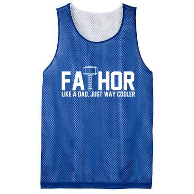 Fathor Like A Dad Just Way Cooler Father's Day Mesh Reversible Basketball Jersey Tank