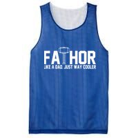 Fathor Like A Dad Just Way Cooler Father's Day Mesh Reversible Basketball Jersey Tank