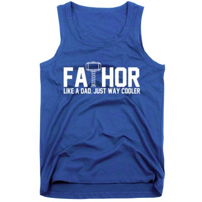 Fathor Like A Dad Just Way Cooler Father's Day Tank Top