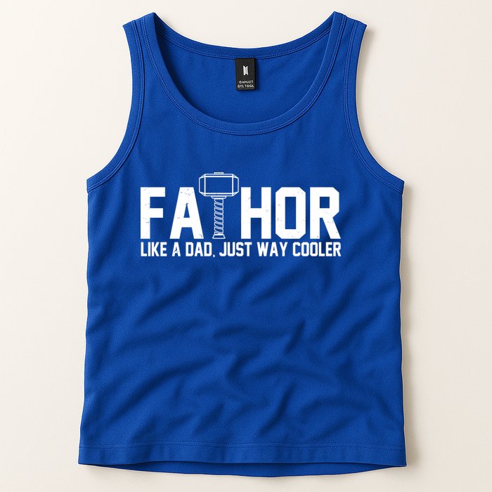 Fathor Like A Dad Just Way Cooler Father's Day Tank Top