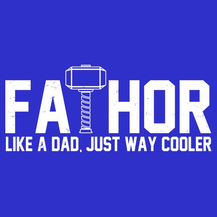 Fathor Like A Dad Just Way Cooler Father's Day Visor