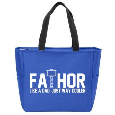 Fathor Like A Dad Just Way Cooler Father's Day Zip Tote Bag