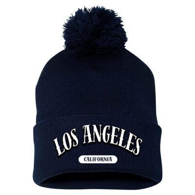 Funny Los Angeles California Gift Pom Pom 12in Knit Beanie