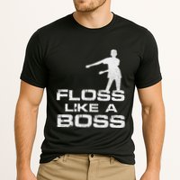 Floss Like A Boss Funny Dance Distress Performance Shirt