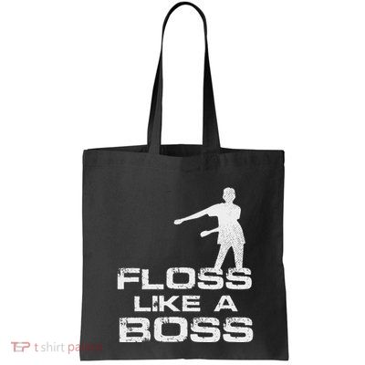 Floss Like A Boss Funny Dance Distress Bag