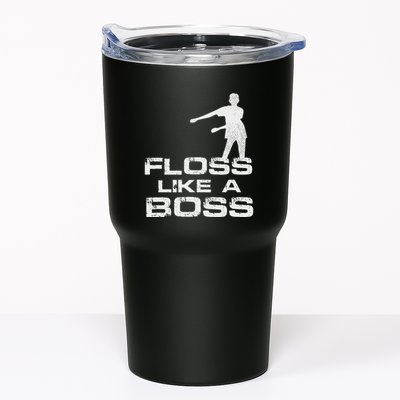 Floss Like A Boss Funny Dance Distress Tumbler
