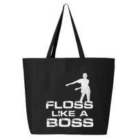 Floss Like A Boss Funny Dance Distress 25L Jumbo Tote