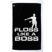 Floss Like A Boss Funny Dance Distress Golf Towel