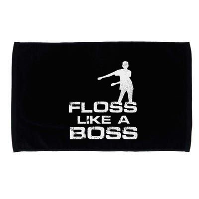 Floss Like A Boss Funny Dance Distress Microfiber Hand Towel