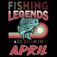 Fishing Legends Are Born In April City Backpack