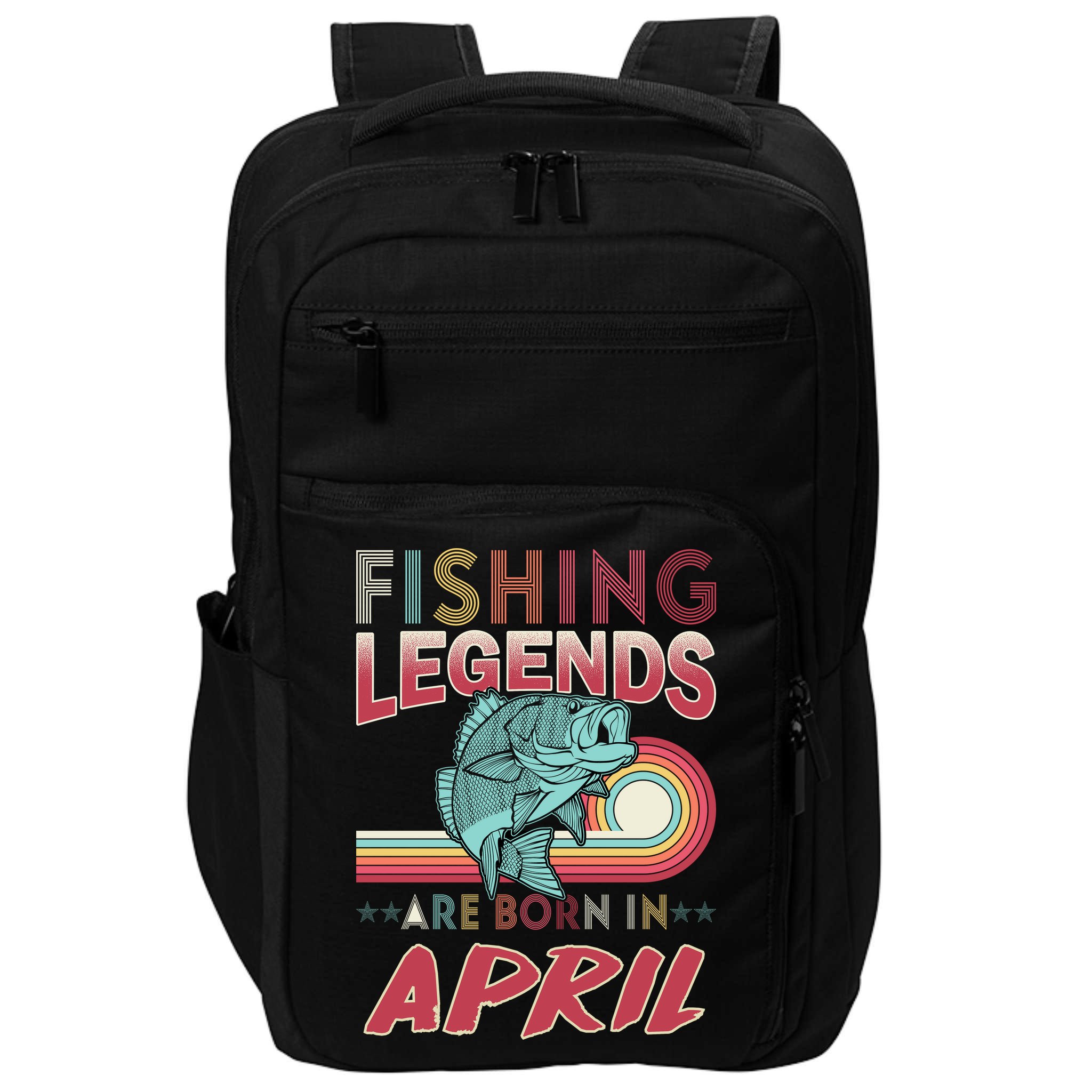 Fishing Legends Are Born In April Impact Tech Backpack