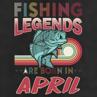 Fishing Legends Are Born In April Adult Drive Performance Visor