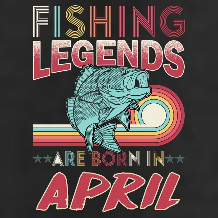 Fishing Legends Are Born In April Adult Drive Performance Visor