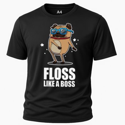 Floss Like A Boss Pug Floss Dance Dog Performance Shirt