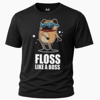 Floss Like A Boss Pug Floss Dance Dog Performance Shirt