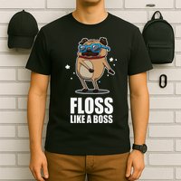 Floss Like A Boss Pug Floss Dance Dog T-Shirt