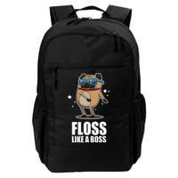 Floss Like A Boss Pug Floss Dance Dog Backpack