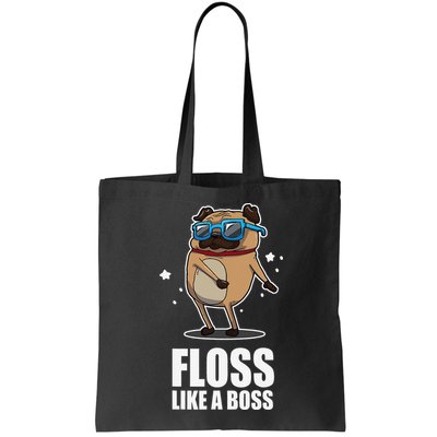 Floss Like A Boss Pug Floss Dance Dog Bag
