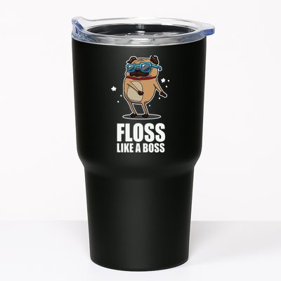 Floss Like A Boss Pug Floss Dance Dog Tumbler
