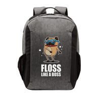 Floss Like A Boss Pug Floss Dance Dog Vector Backpack