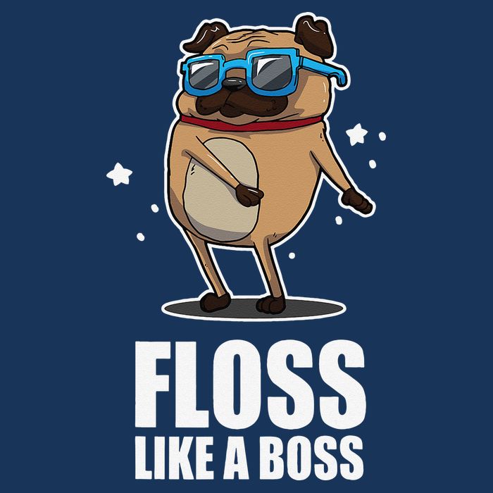 Floss Like A Boss Pug Floss Dance Dog Infant Baby Jersey Bodysuit