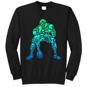 Football Lineman American Football Sweatshirt